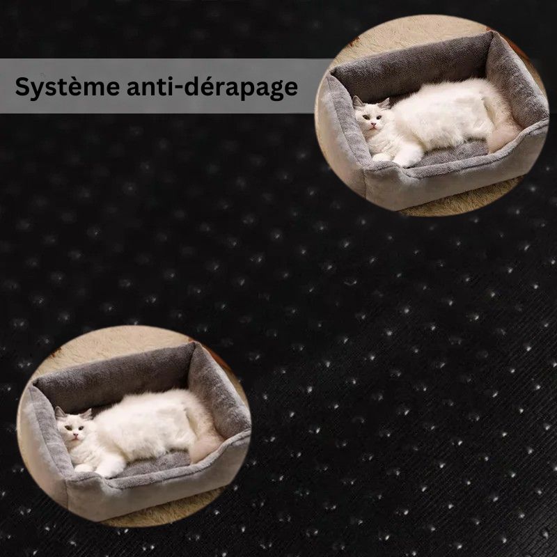 coussin à chat systeme anti derapage