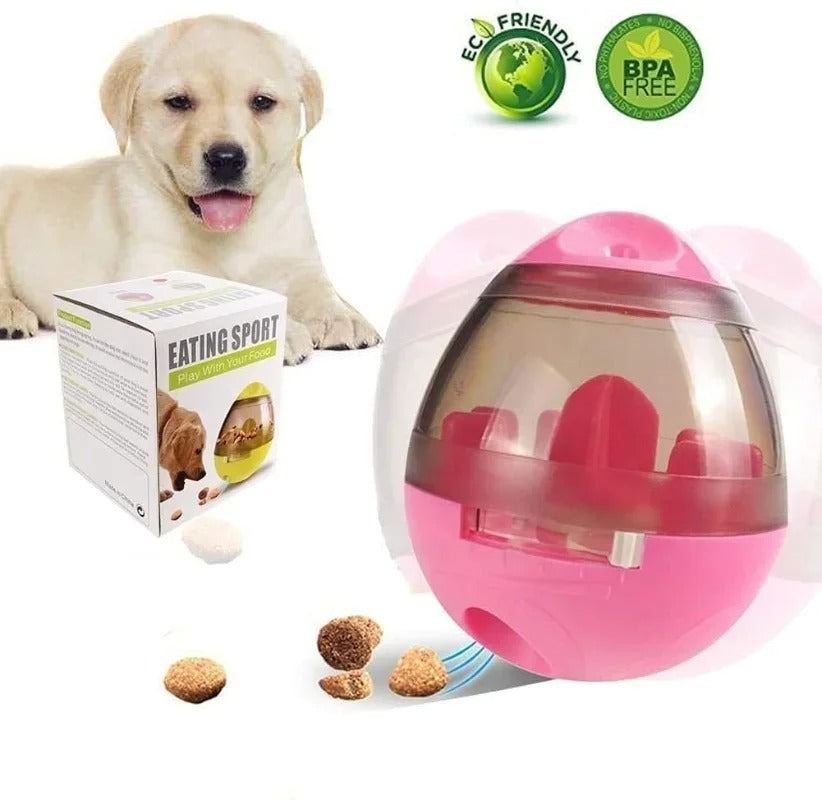 jeu pour chat en rose avec nourriture